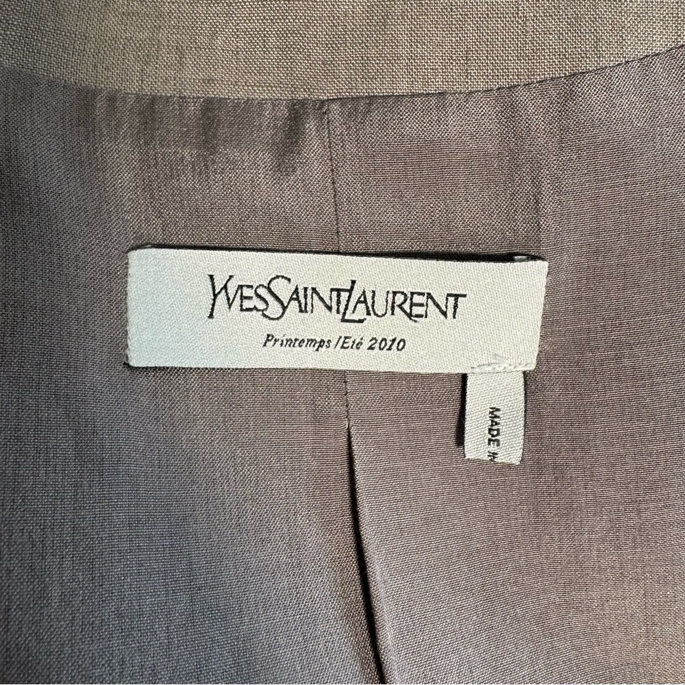 YSL Cropped Blazer Spring Summer 2010 - Picture 5 of 10